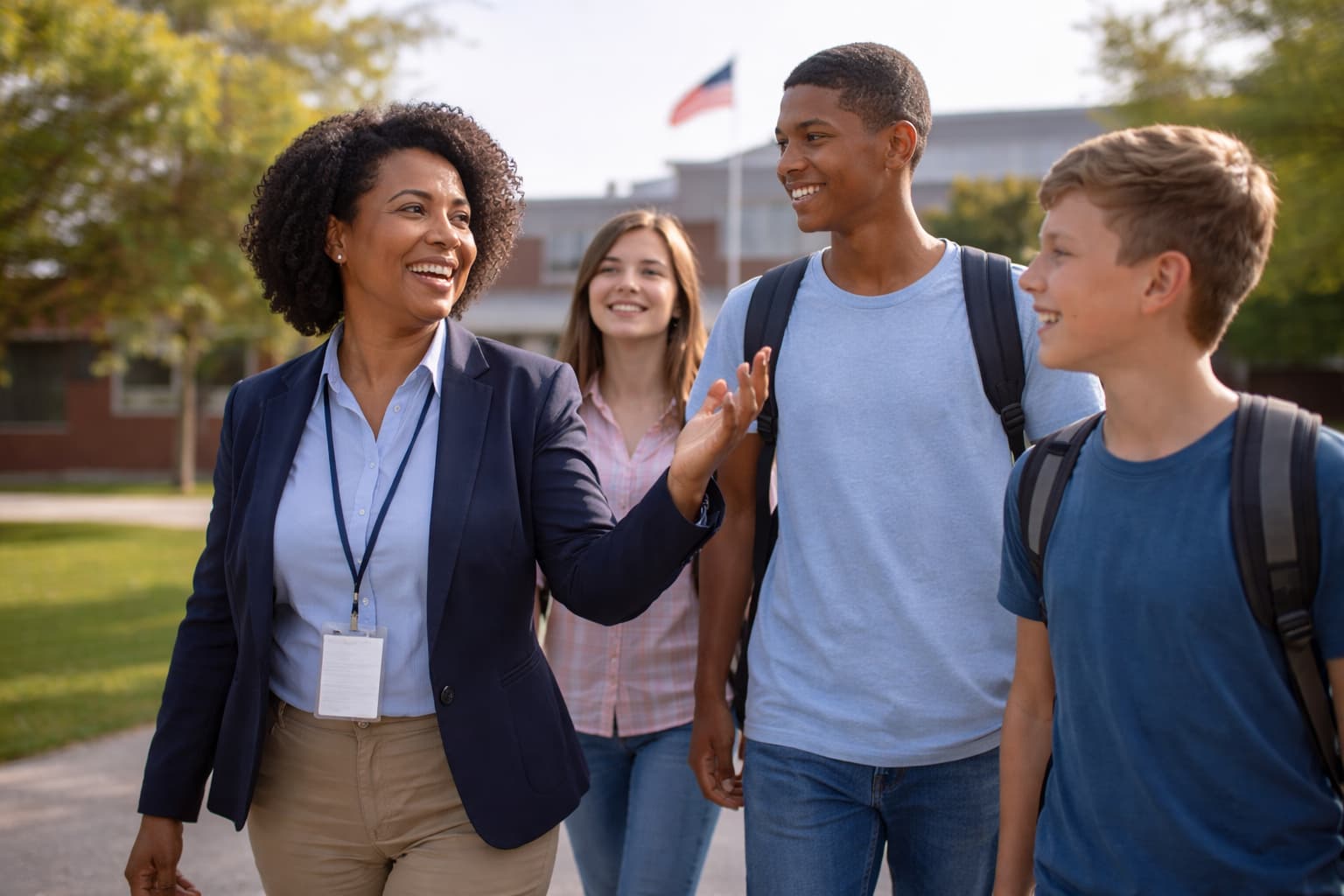 Education & Schools TouchStory example